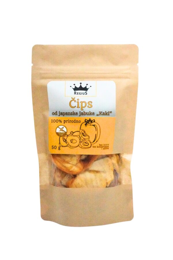 Regius čips od japanske jabuke “Kaki” 50gr